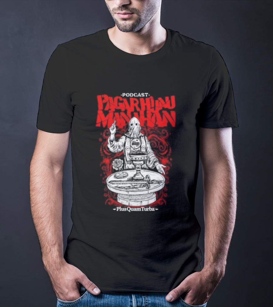 Pagar Hijau Manahan Plus Quam Turba Mystical Figure T-Shirt