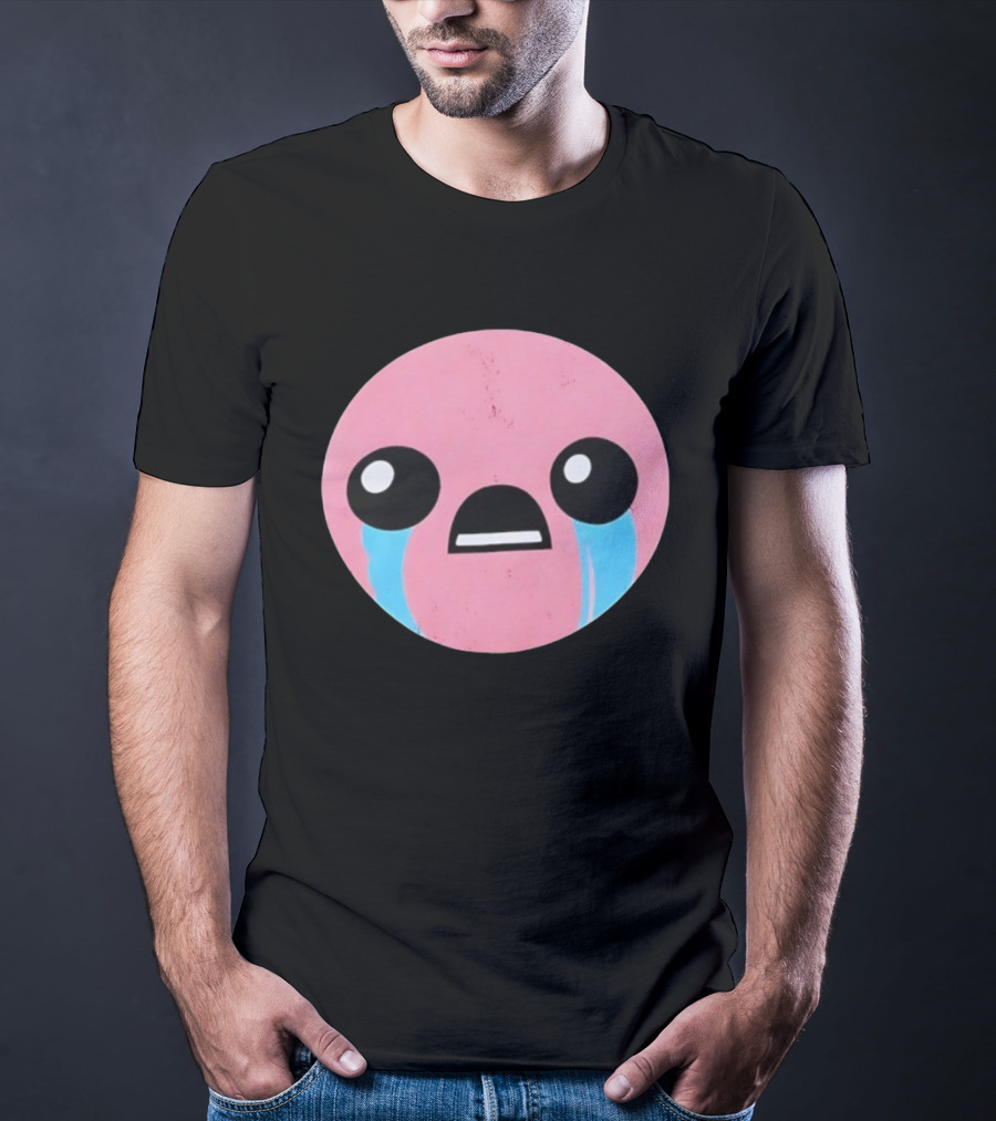 The Binding Of Isaac Crying Pink Face T-Shirt