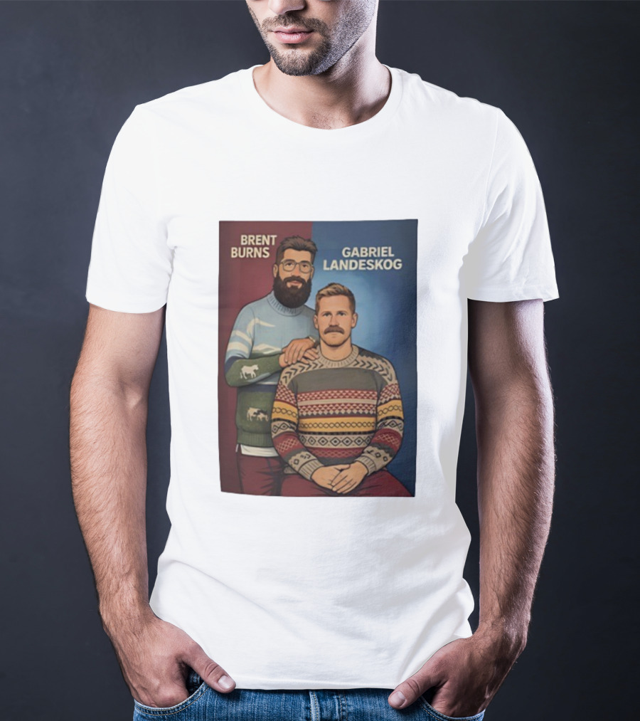 Brent Burns Gabriel Landeskog Sweater Step Brothers Colorado Avalanche T-Shirt