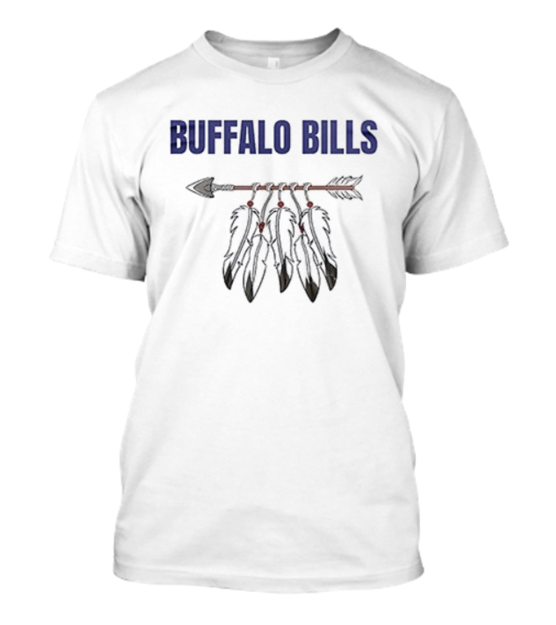 Buffalo Bills Native American Heritage Arrow Feathers T-Shirt