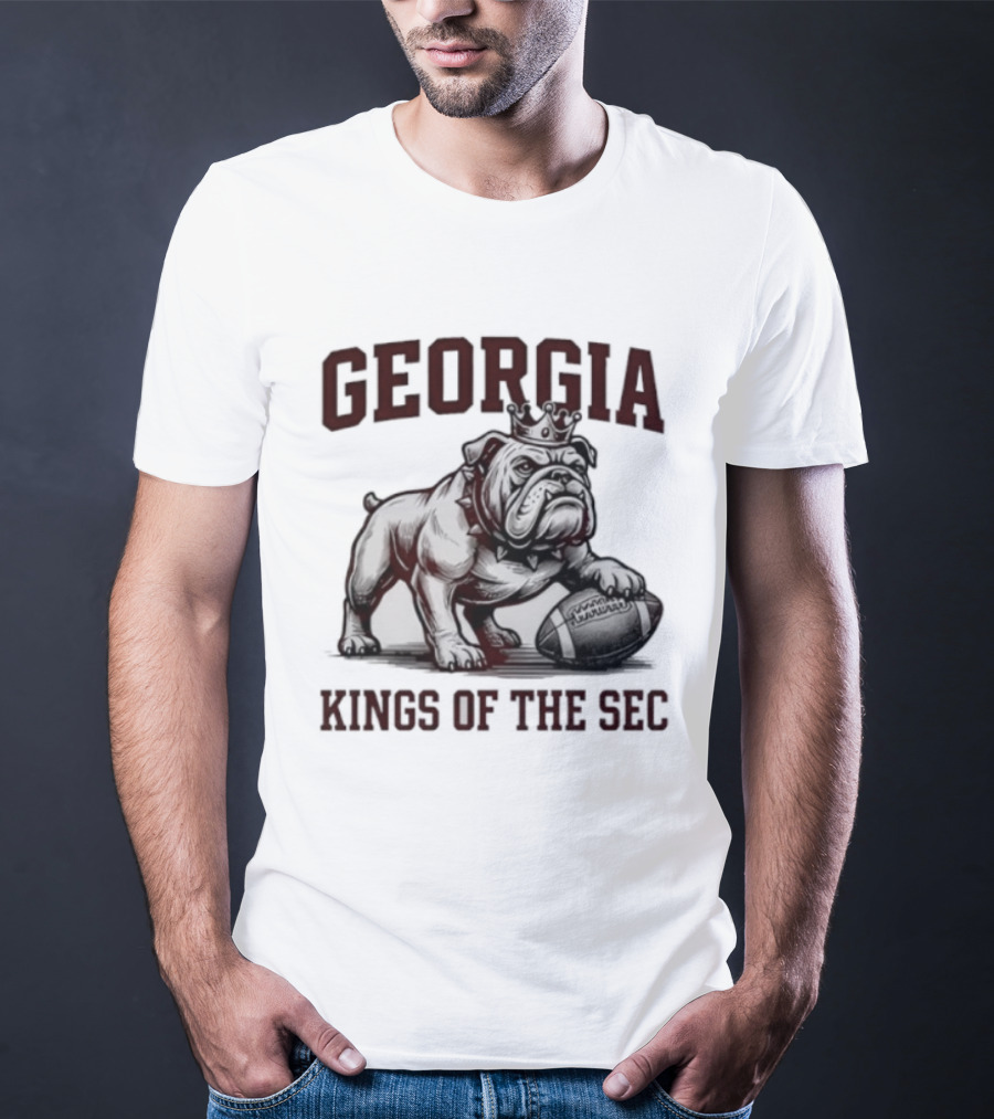Georgia Bulldogs Kings Of The SEC 2025 T-Shirt