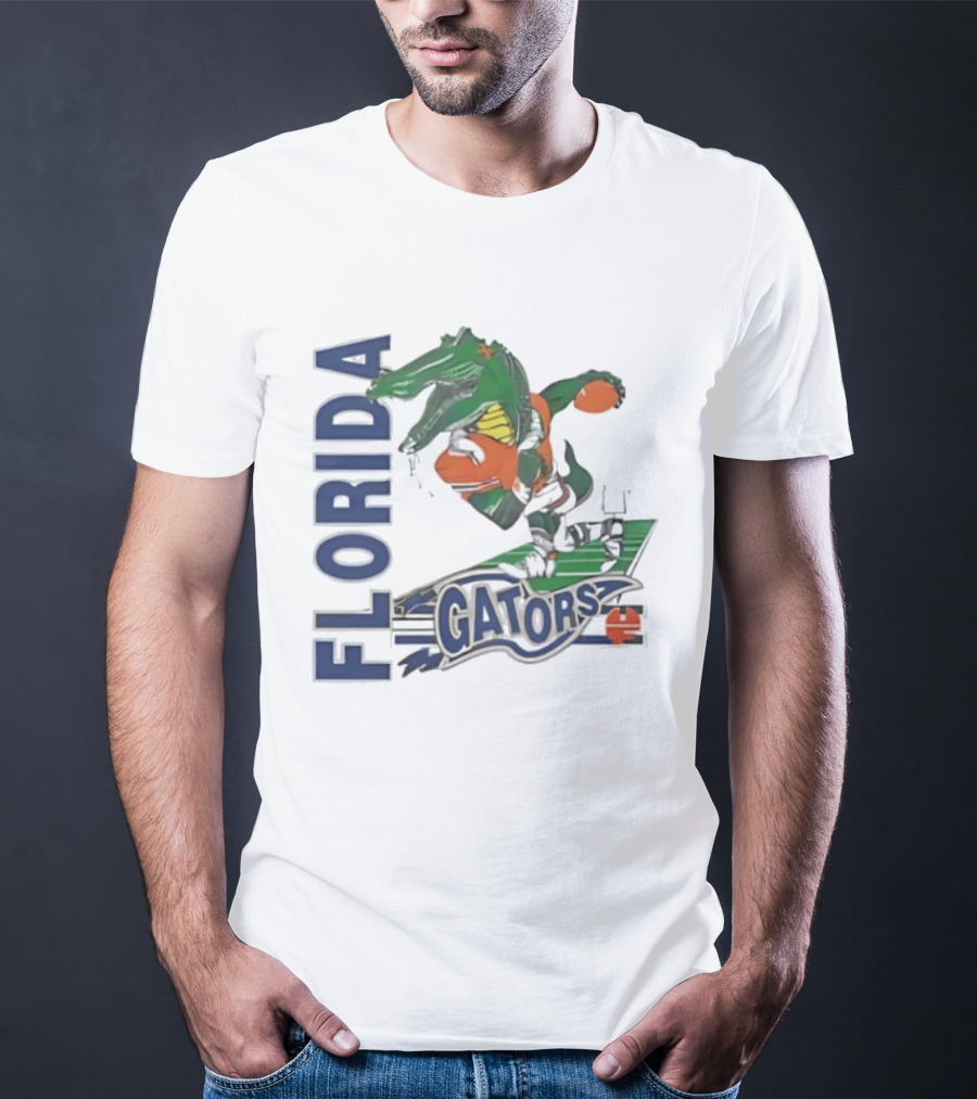Florida Gators Vintage Mascot Football T-Shirt