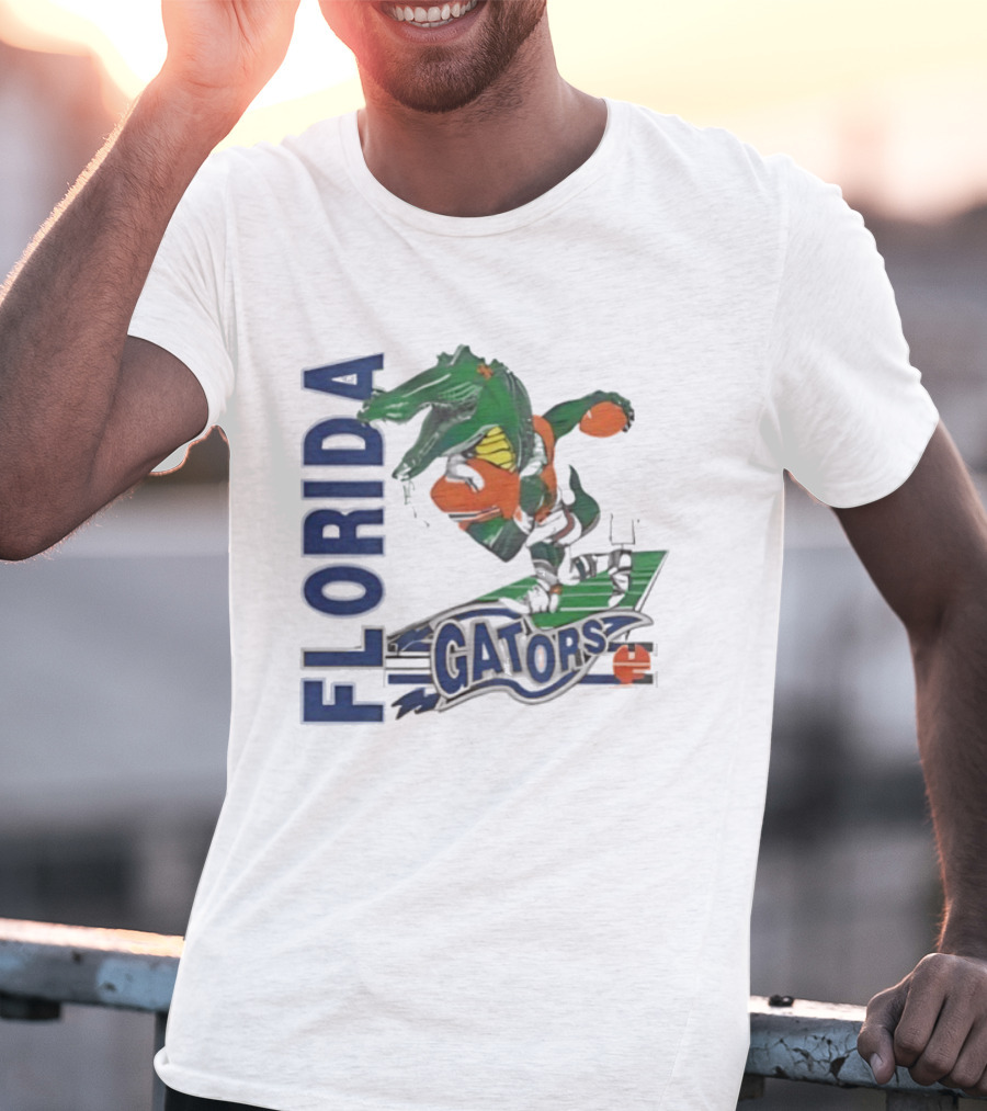 Florida Gators Vintage Mascot Football T-Shirt