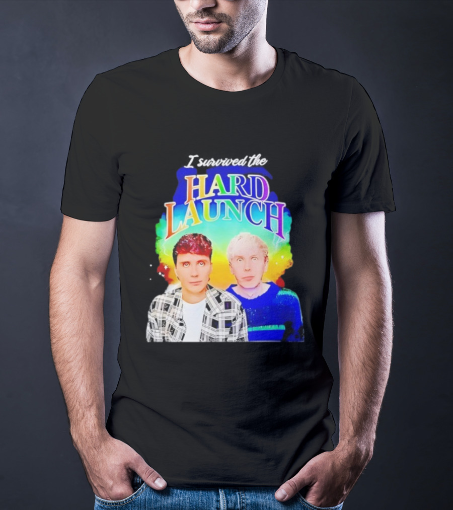 I Survived The Dan And Phil Hard Launch Phan T-Shirt