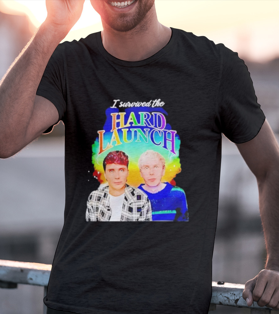 I Survived The Dan And Phil Hard Launch Phan T-Shirt
