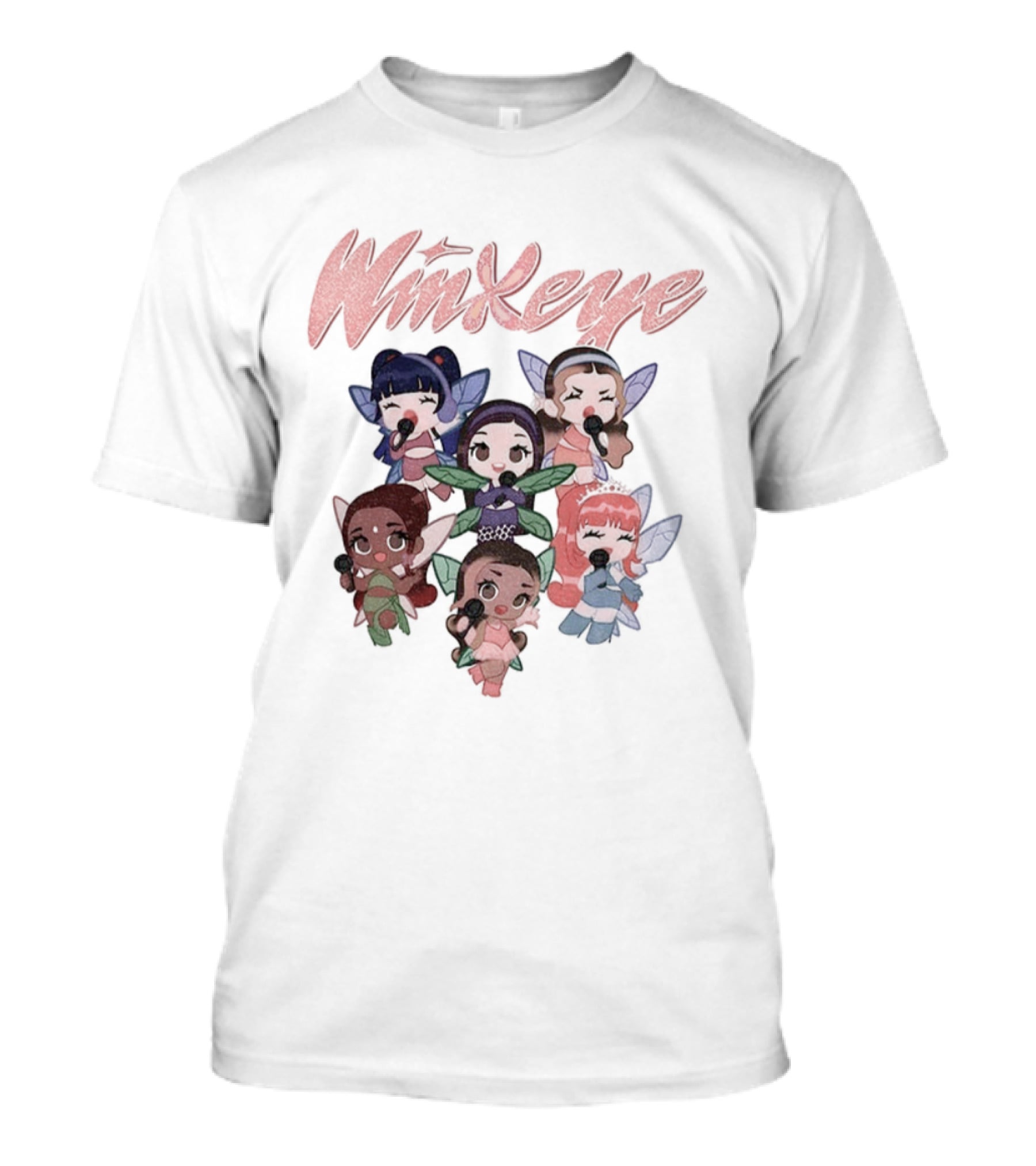 Winxeye Chibi Fairy Characters T-Shirt