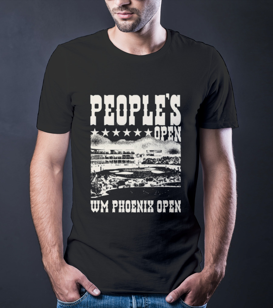 Barstool Golf People's Open WM Phoenix Open Western T-Shirt