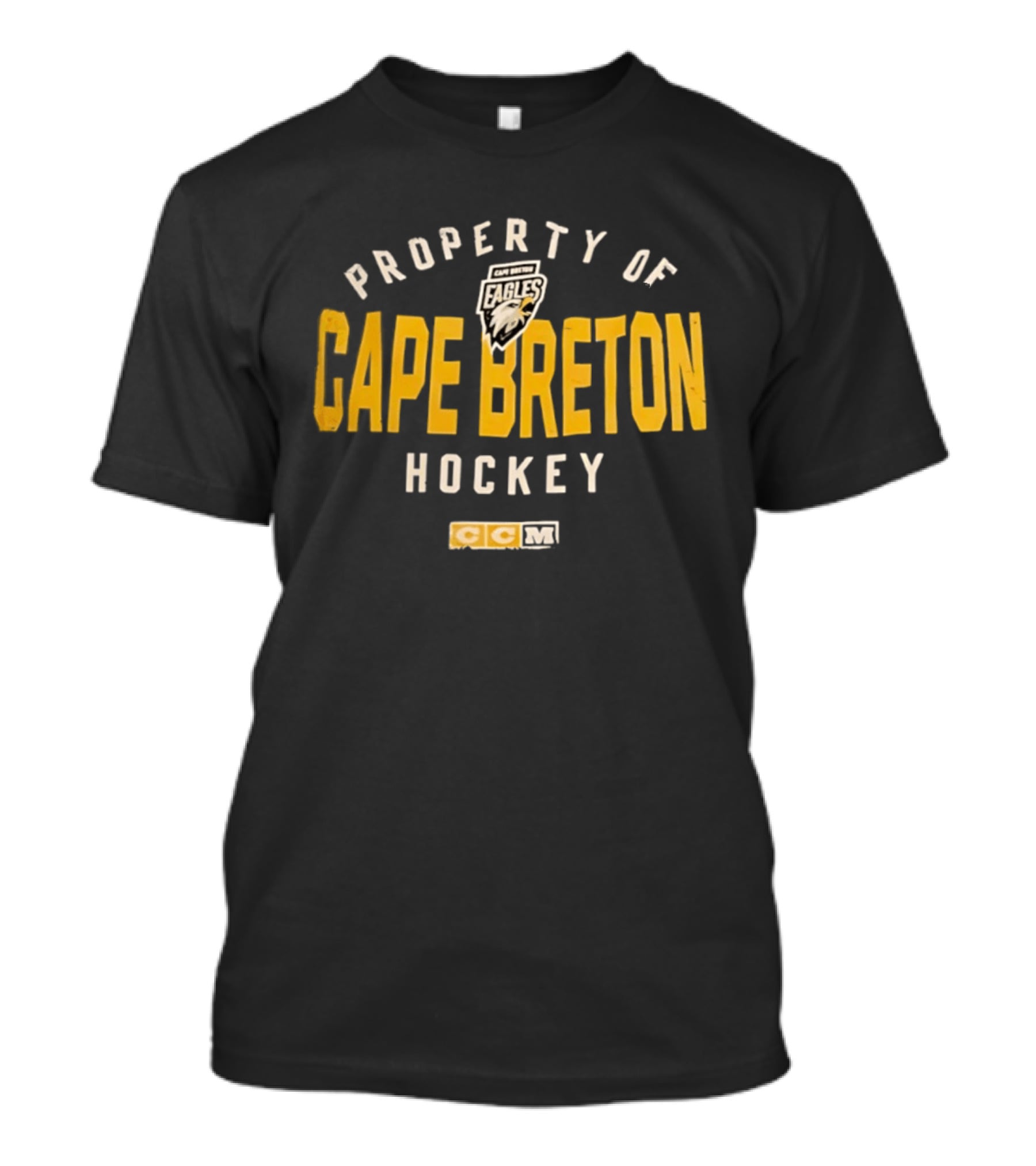 Cape Breton Eagles Hockey Property CCM T-Shirt