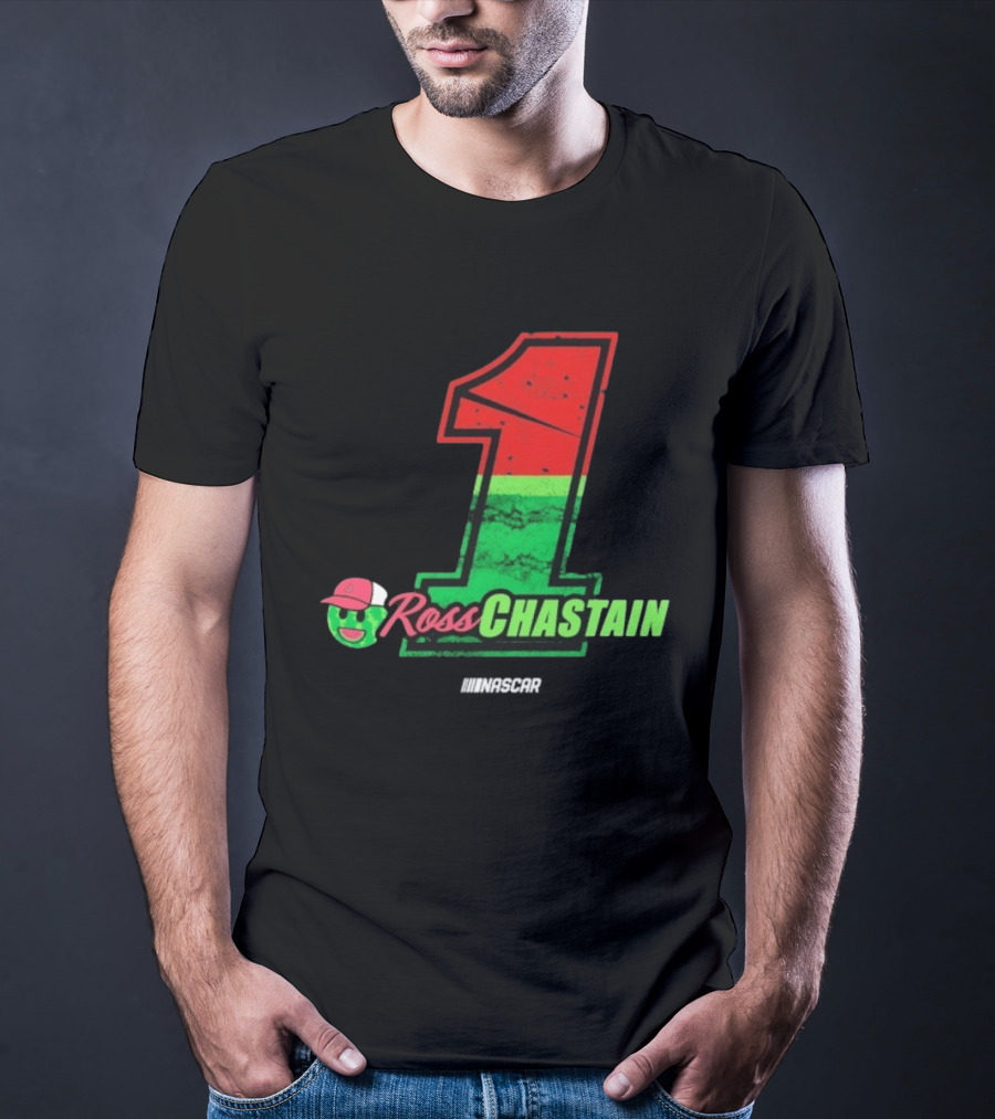 Ross Chastain Melon Man 1 NASCAR Racing Fan Merch T-Shirt