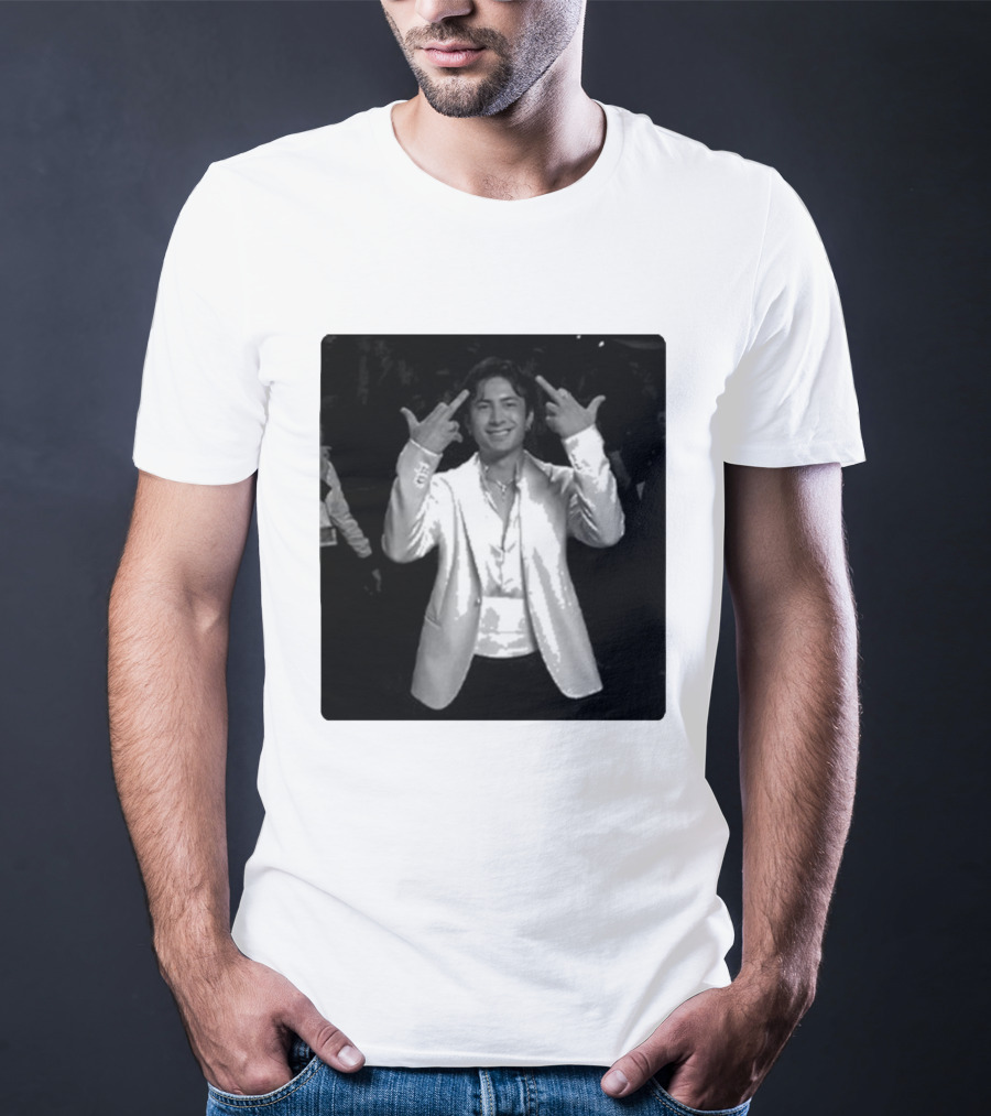 Hudson Williams Glambot Heated Rivalry Jacket Gesture T-Shirt