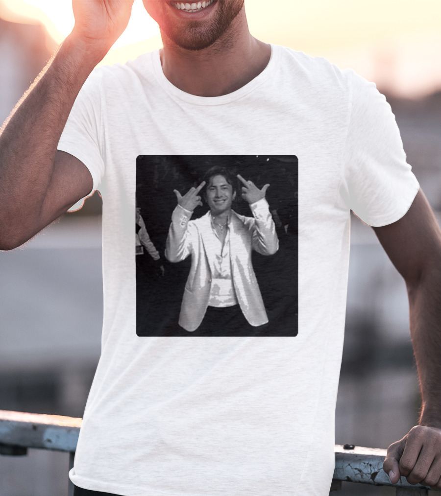 Hudson Williams Glambot Heated Rivalry Jacket Gesture T-Shirt