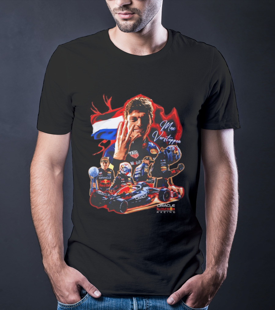 Max Verstappen Oracle Racing Mobile Netherlands Formula One T-Shirt