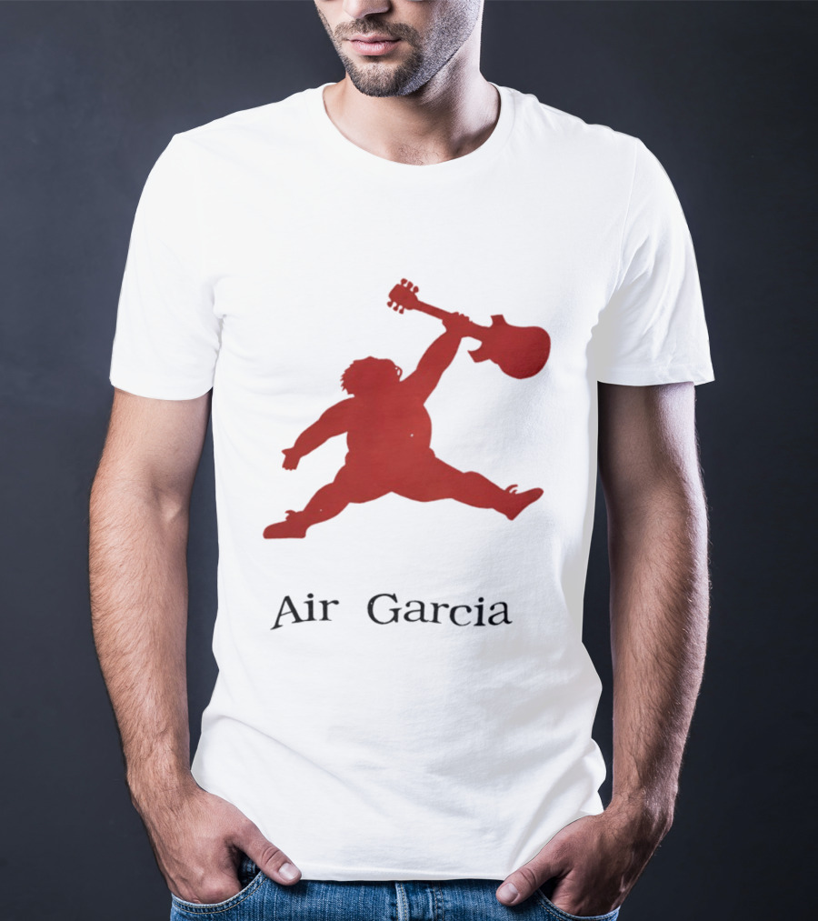 Air Garcia Jerry Garcia Silhouette Iconic Rock Legend T-Shirt