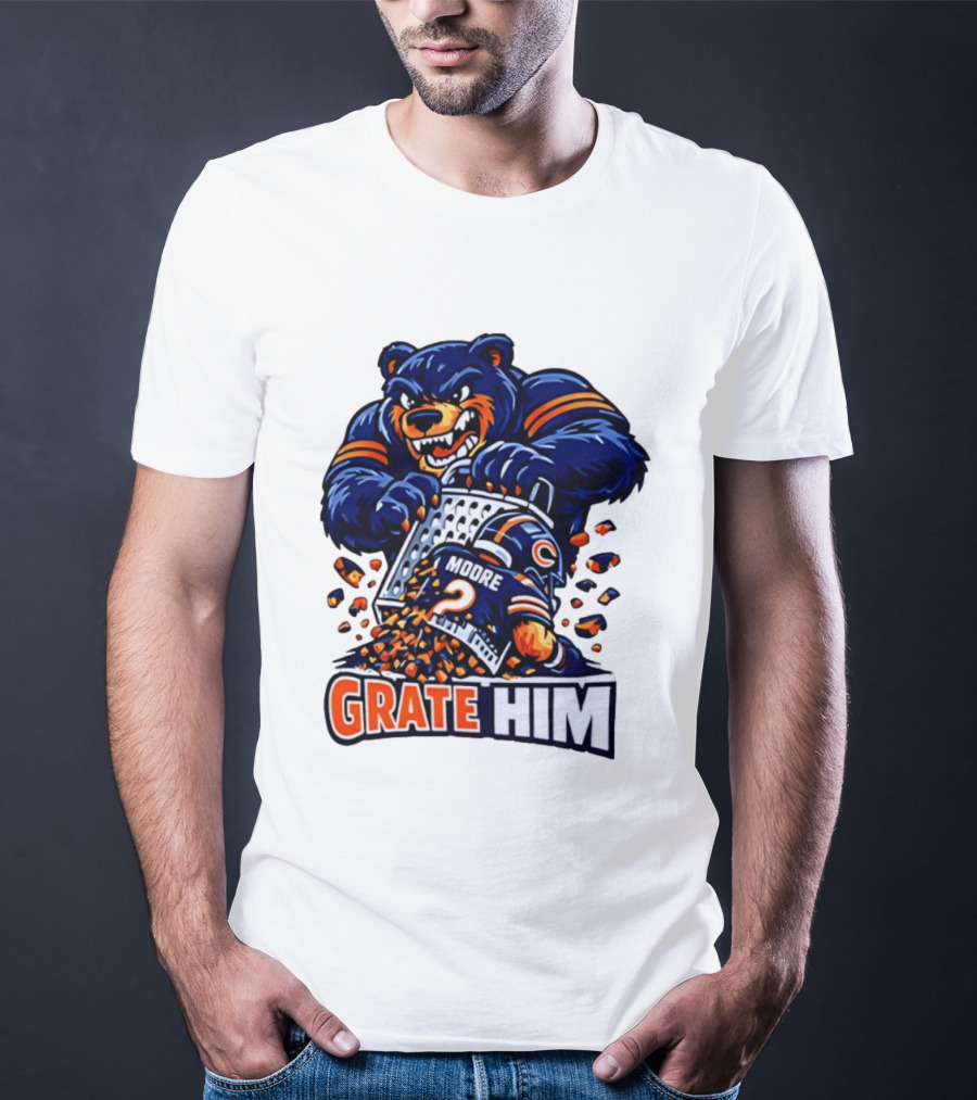 Chicago Bears Grate Him Moore 2 T-Shirt