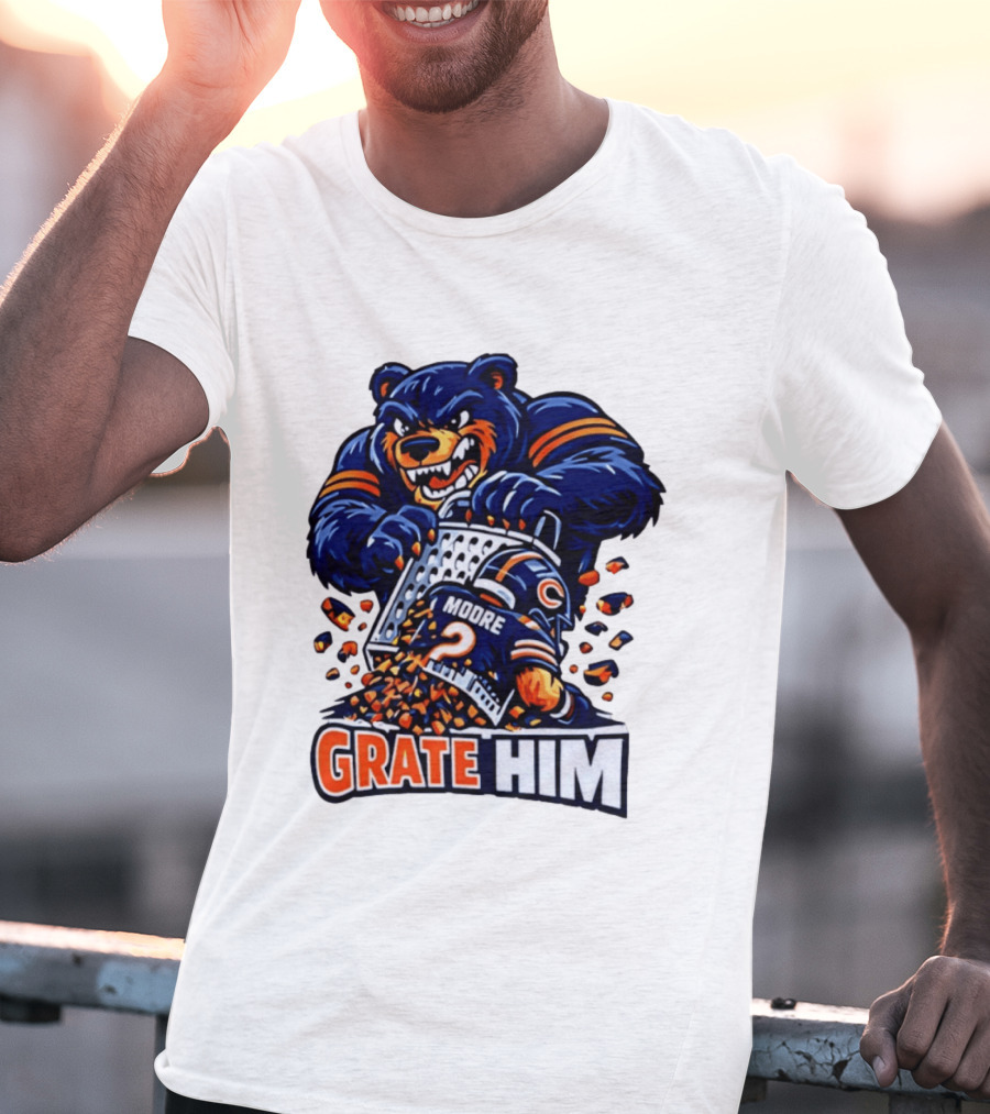 Chicago Bears Grate Him Moore 2 T-Shirt