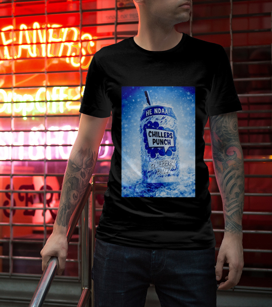 Blueberry Buzz He Ndaa Chillers Punch Can T-Shirt