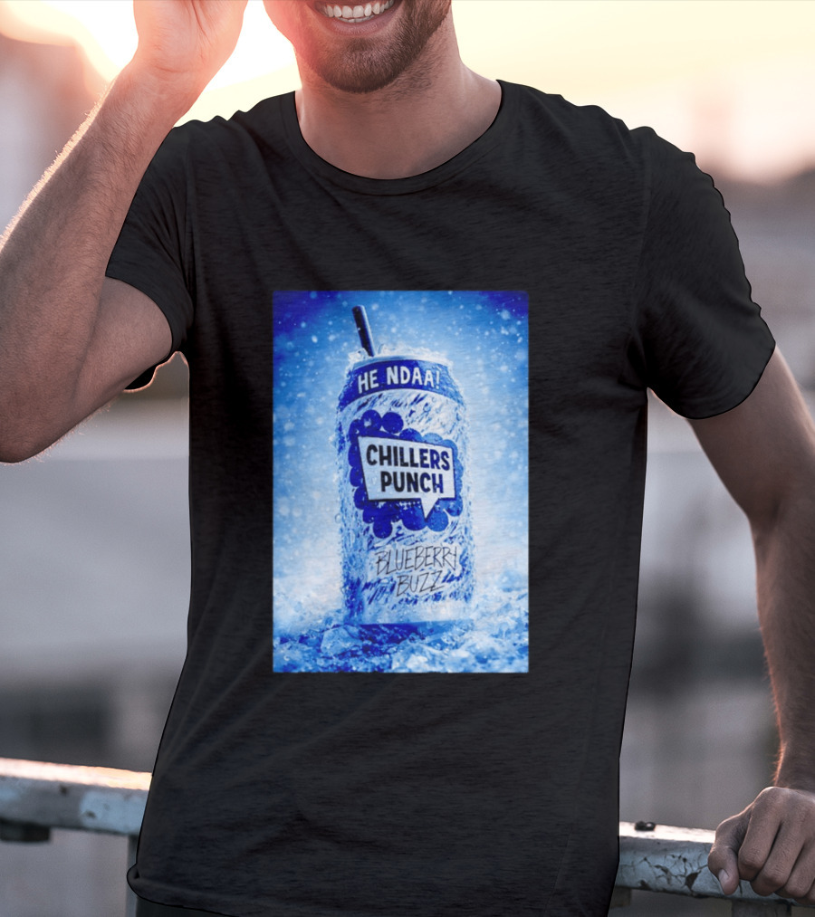 Blueberry Buzz He Ndaa Chillers Punch Can T-Shirt