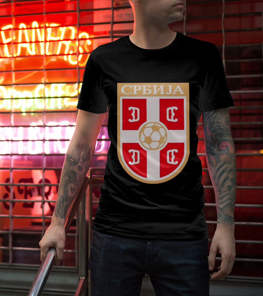 Serbia National Football Team T-Shirt