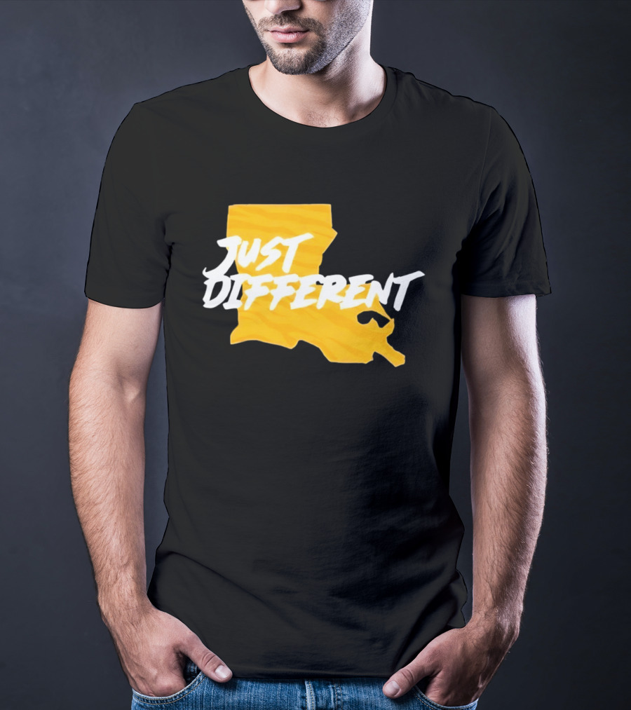 Just Different Louisiana State T-Shirt