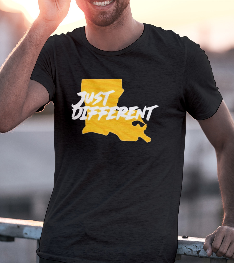 Just Different Louisiana State T-Shirt