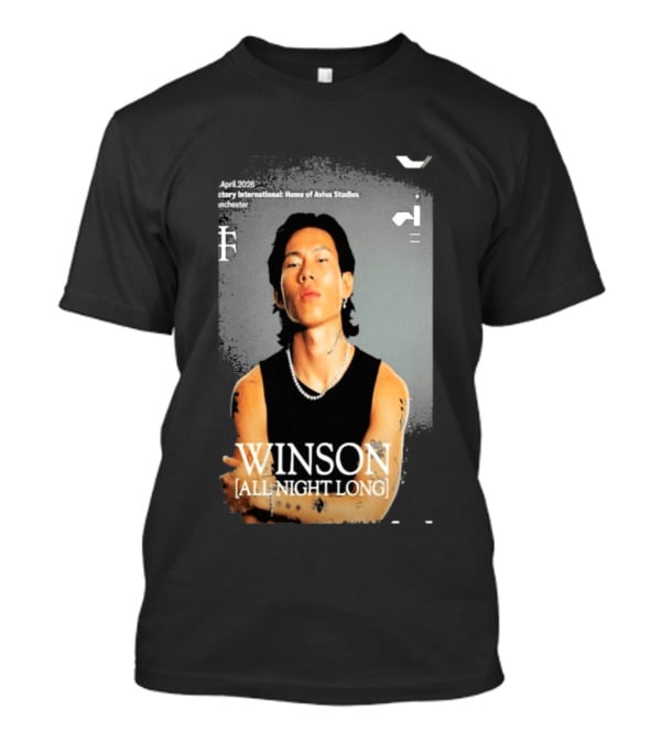 Winson All Night Long Factory International Home Of Aviva Studios Manchester April 2026 T-Shirt