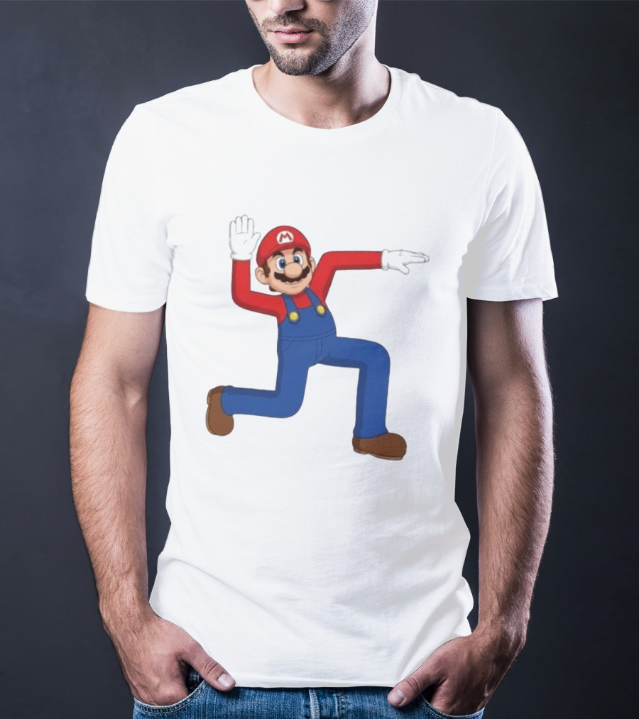 Super Mario Swastika T-Shirt