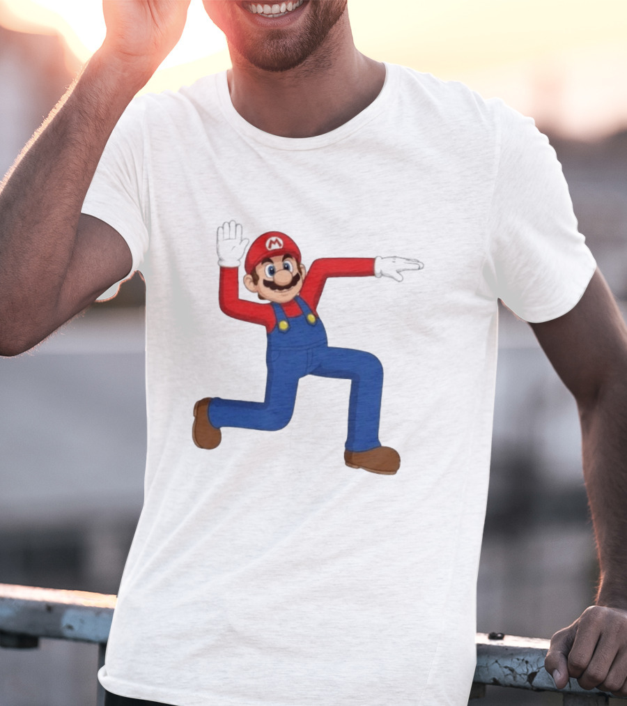 Super Mario Swastika T-Shirt