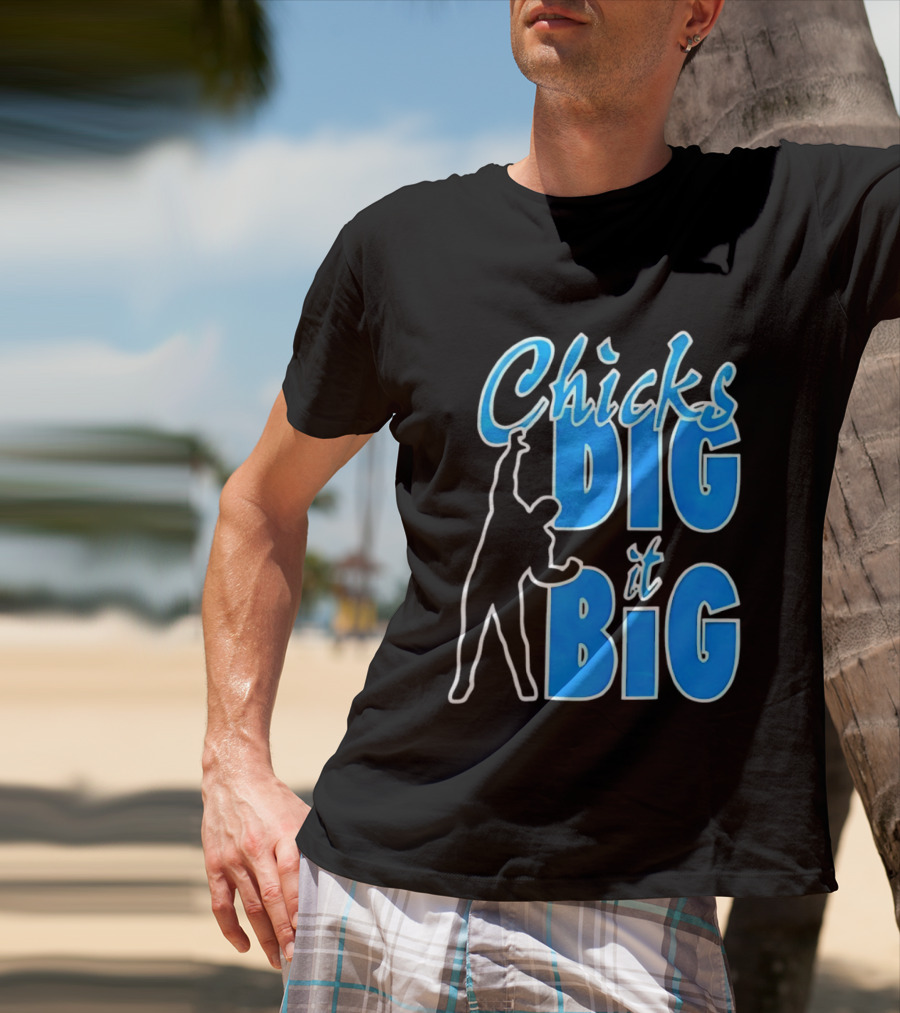 WWE Chicks Dig It Big Silhouette Gesture T-Shirt