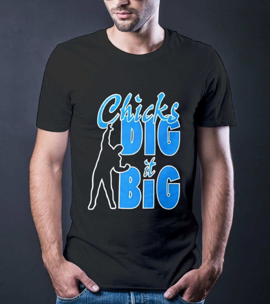 WWE Chicks Dig It Big Silhouette Gesture T-Shirt