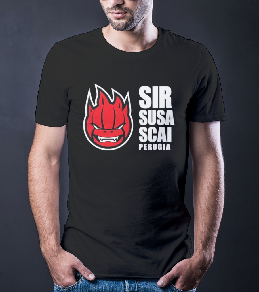 Sir Susa Scai Perugia Fierce Flames T-Shirt