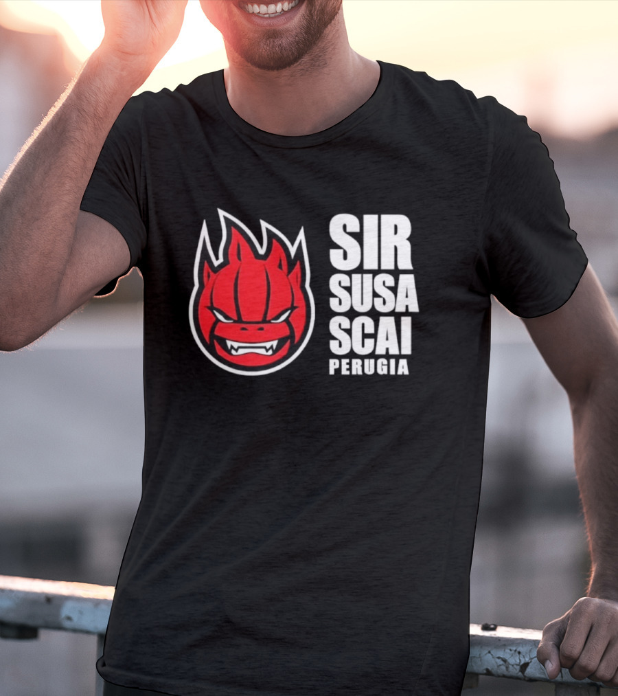 Sir Susa Scai Perugia Fierce Flames T-Shirt