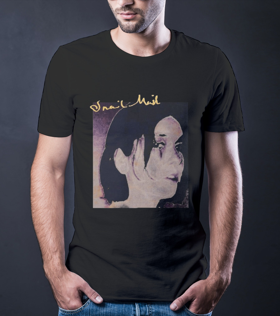 Snail Mail Distorted Face T-Shirt