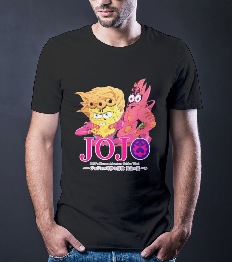 Jojo Giornobob Crossover Anime T-Shirt