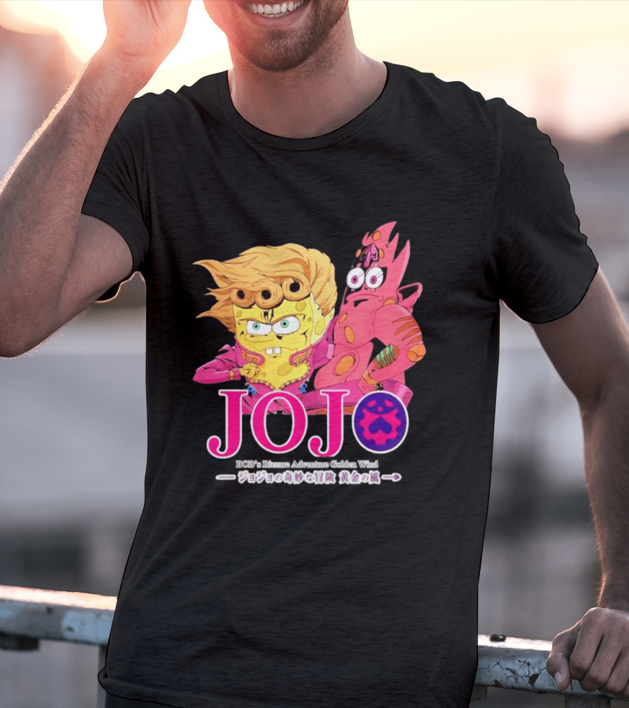 Jojo Giornobob Crossover Anime T-Shirt