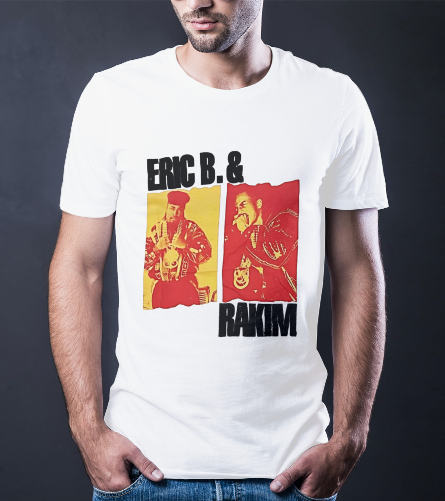 Eric B And Rakim Ain't No Joke 1988 Vintage Hip Hop Legends T-Shirt