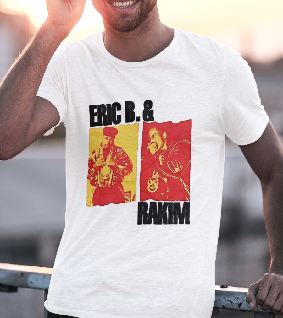 Eric B And Rakim Ain't No Joke 1988 Vintage Hip Hop Legends T-Shirt