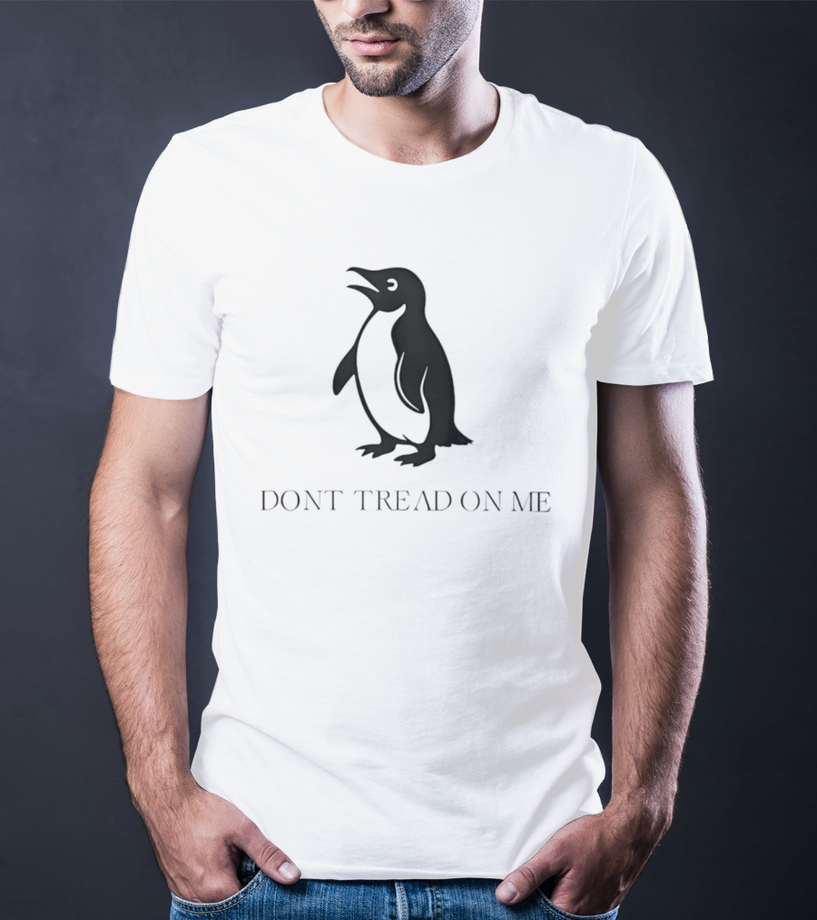 Penguin Don't Tread On Me T-Shirt