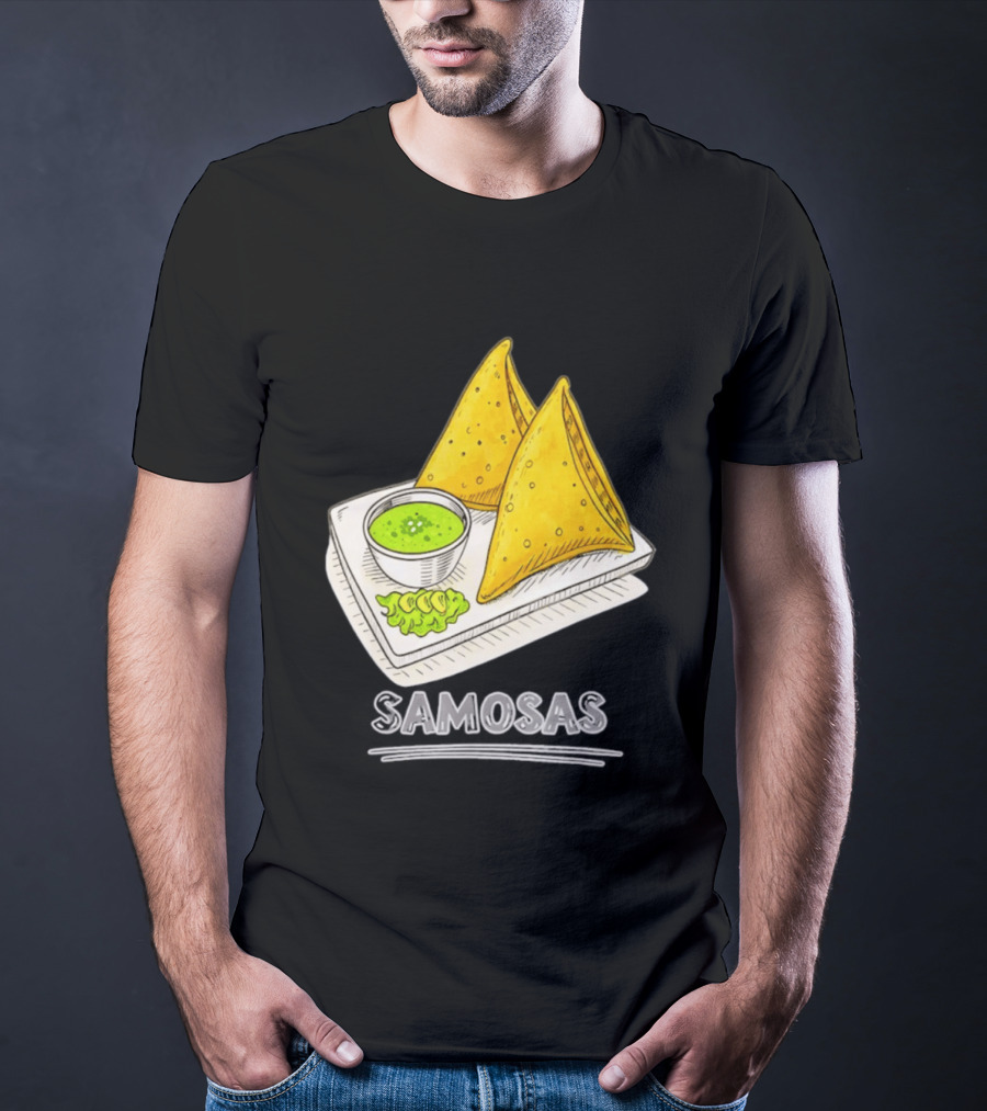 Samosa Lover Indian Snack Foodie Delight T-Shirt