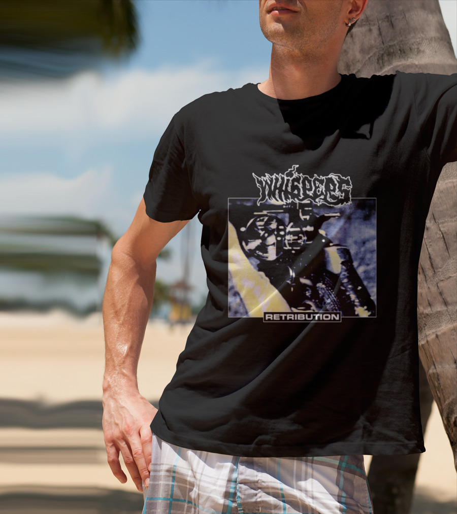Whispers Retribution Motorcycle Engine T-Shirt