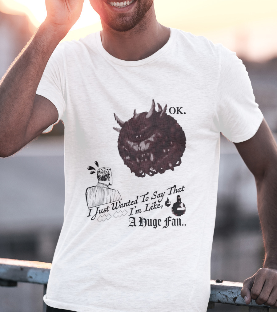 OK I Just Wanted To Say That I'm Like A Huge Fan T-Shirt