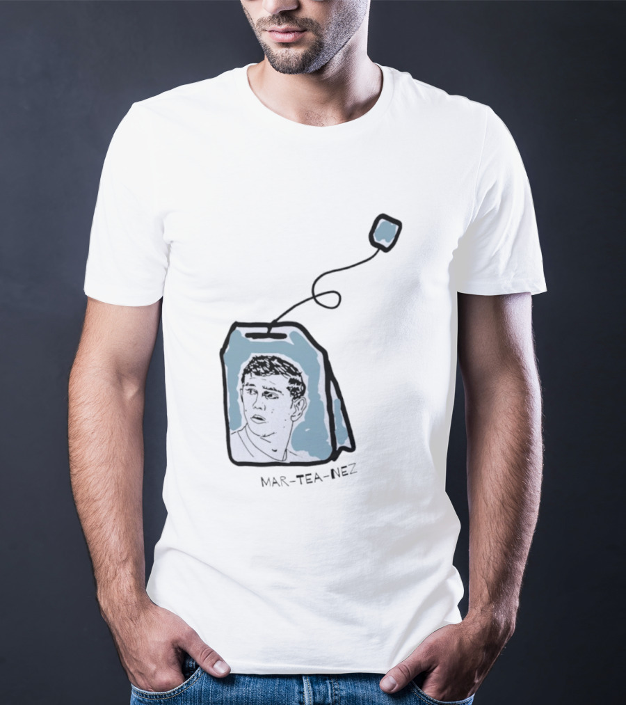 Mar Tea Nez Emiliano Martínez Teabag Cartoon T-Shirt