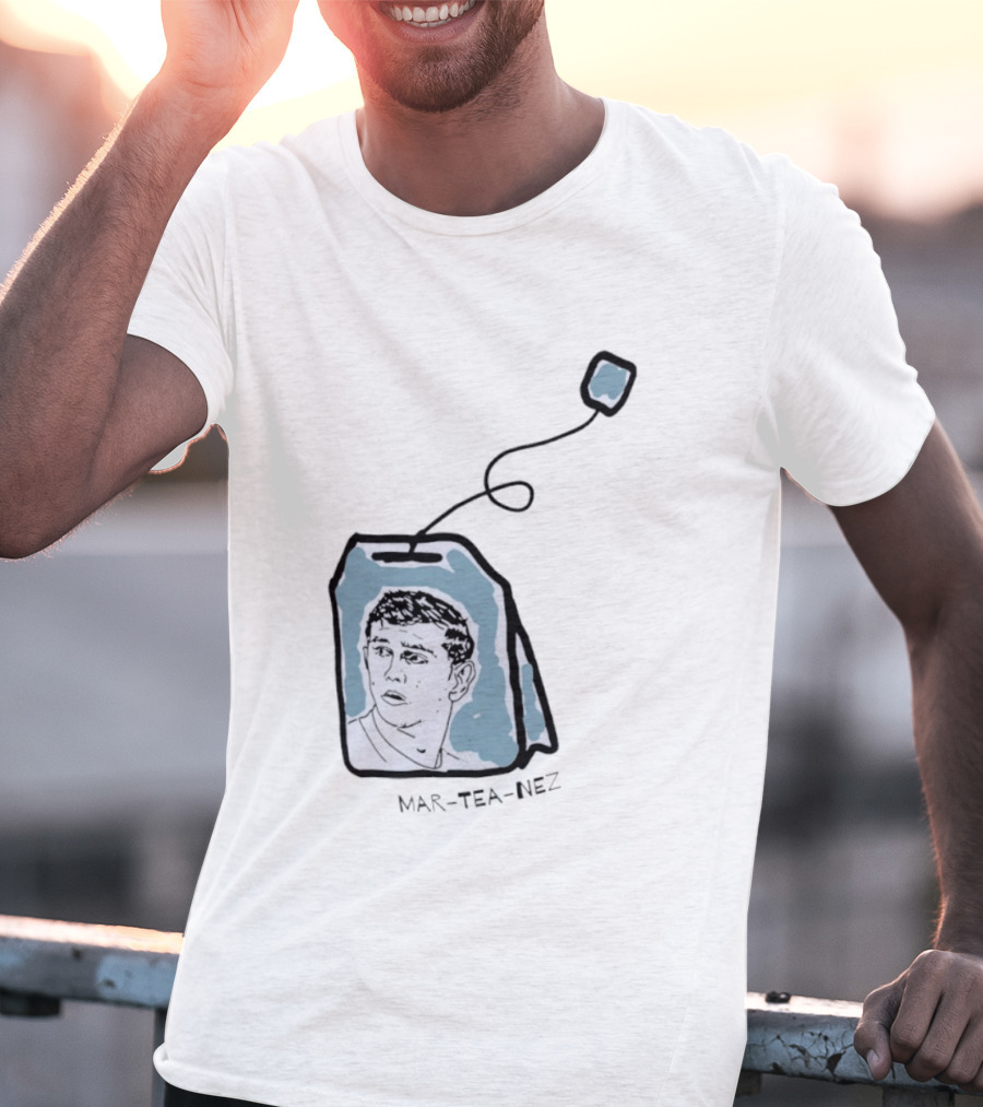 Mar Tea Nez Emiliano Martínez Teabag Cartoon T-Shirt