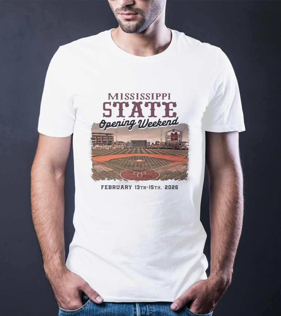 Mississippi State Opening Weekend February 13th 15th 2026 T-Shirt