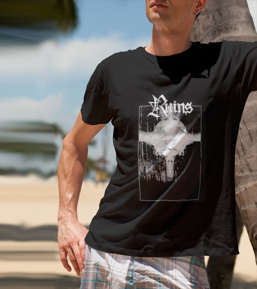 Ruins Face Skull Artifacts T-Shirt