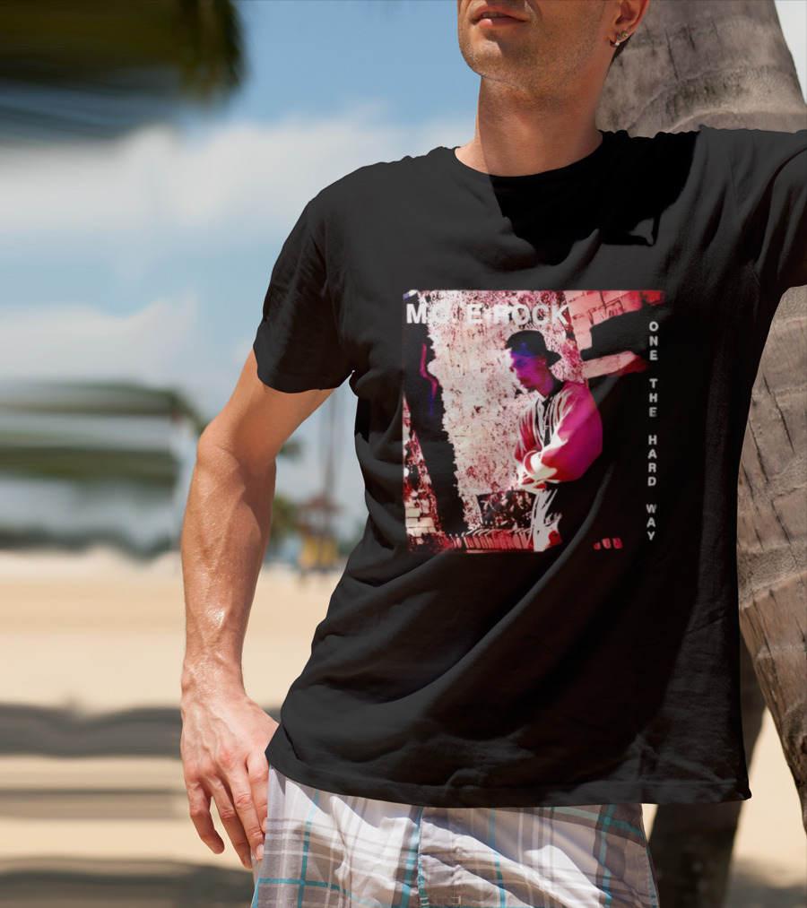 MC E Rock One The Hard Way Album Cover T-Shirt