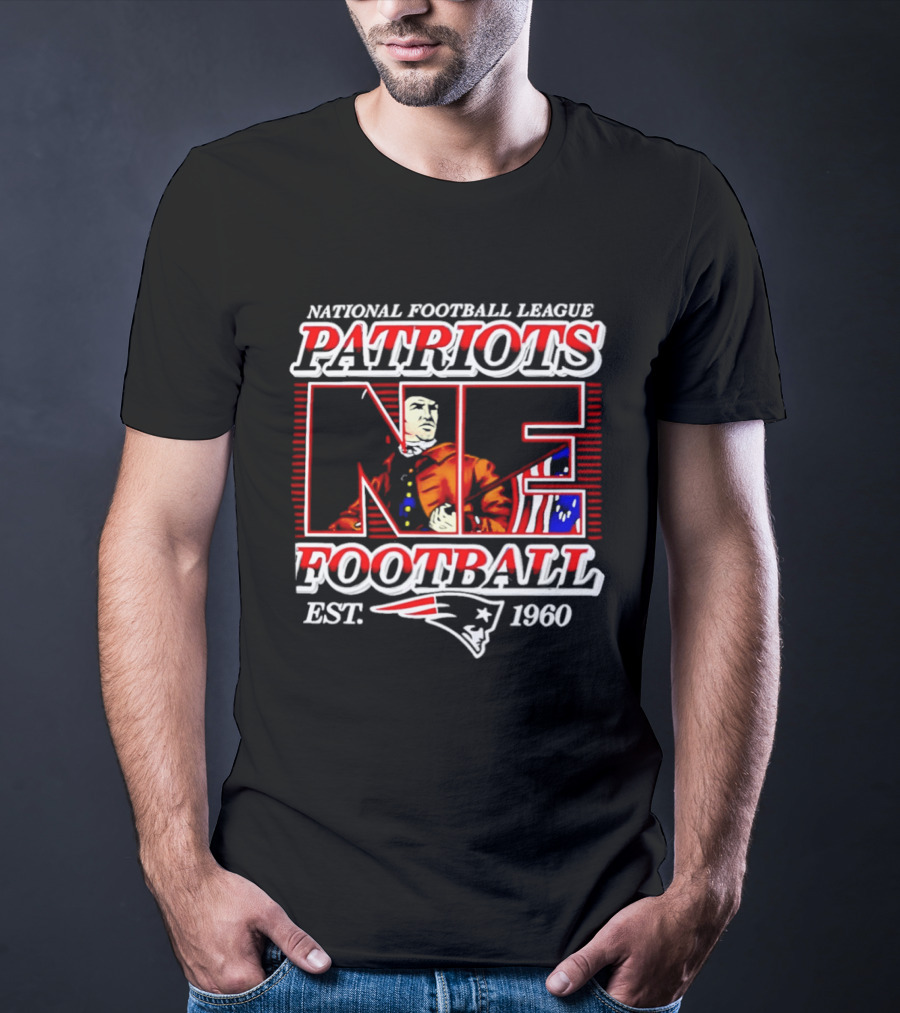 National Football League Patriots NE Football Est. 1960 T-Shirt
