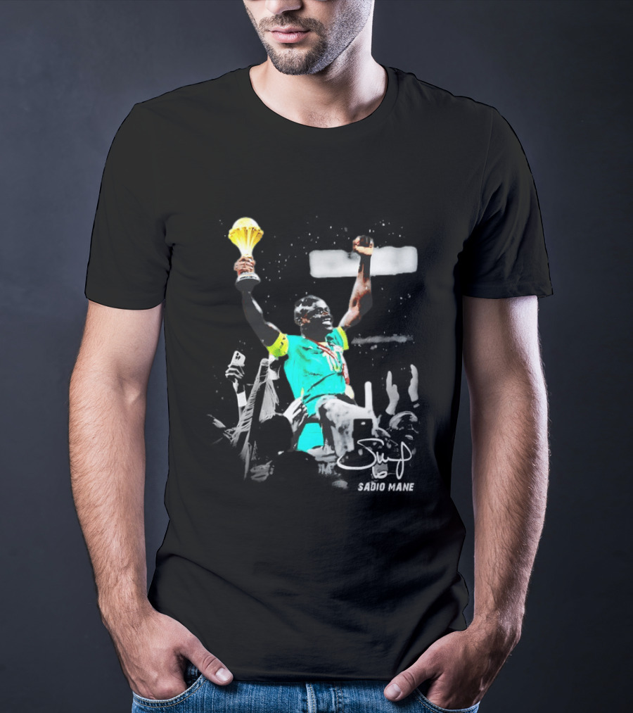 Sadio Mane AFCON 2025 Victory Celebration Iconic Moment T-Shirt