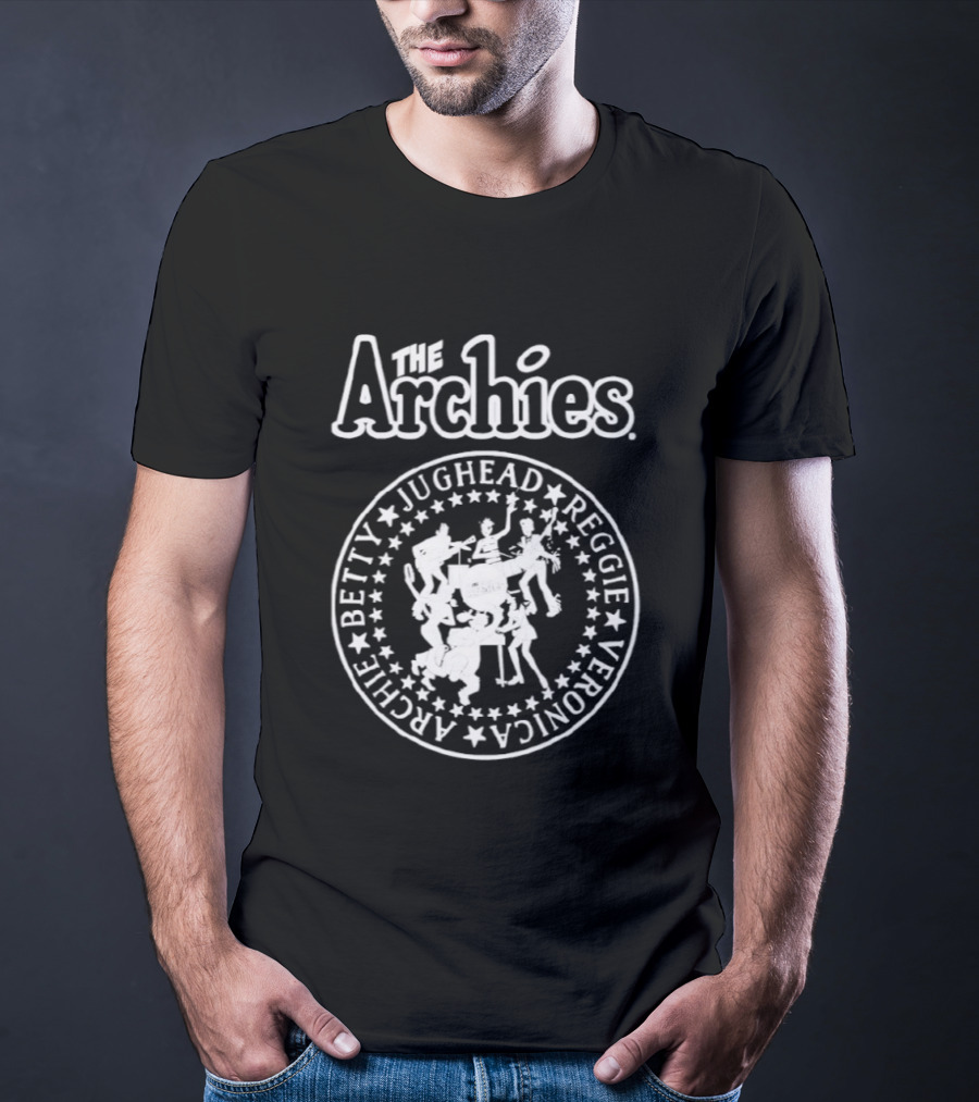 The Archies Jughead Reggie Veronica Betty Archie Hot Dog T-Shirt
