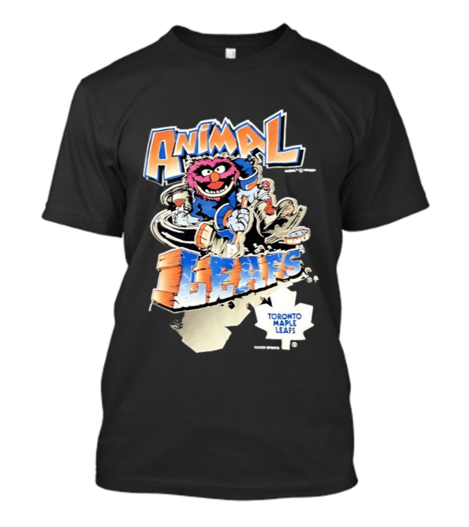 Animal Muppets Toronto Maple Leafs National Hockey League T-Shirt