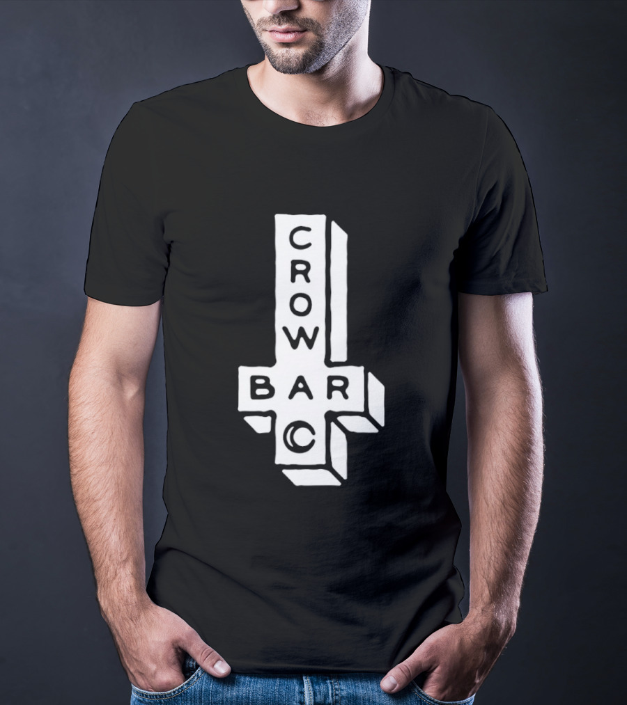 Crowbar Cross Vertical Arrangement T-Shirt